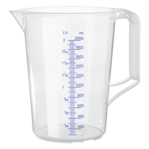 caraffa graduata trasparente 2lt