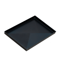 Teglia in ferro blu 30x20 con diagonale diamantata