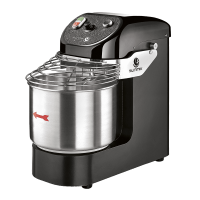 Impastatrice a spirale Sunmix EASY10 Nero profondo