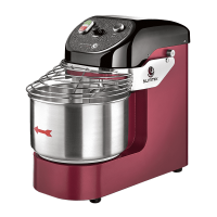 Impastatrice a spirale Sunmix EASY6 Rosso rubino