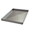 Teglia lamiera alluminata doppia diagonale 30x40x3